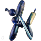 Blitzkriega x Smurf Glass Art